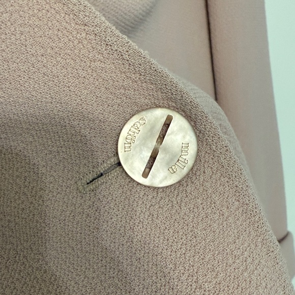 MILA SCHöN Pink Women's Blazer pure wool Italian designer - Picture 5 of 13